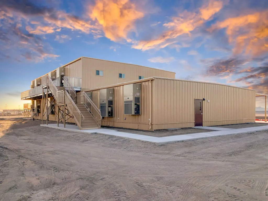 Second-Story Access Stairs for Modular Buildings at Naval Air Station, Fallon, NV