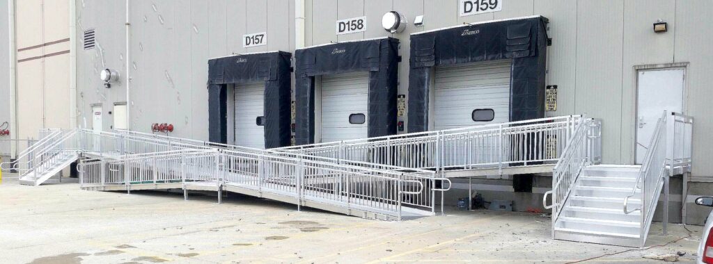 APEX Ramp and Stairs Installation for Hershey in Edwardsville