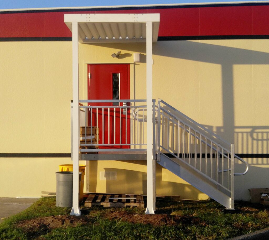 APEX Step & Canopy Installation at Fort Stewart, Hinesville