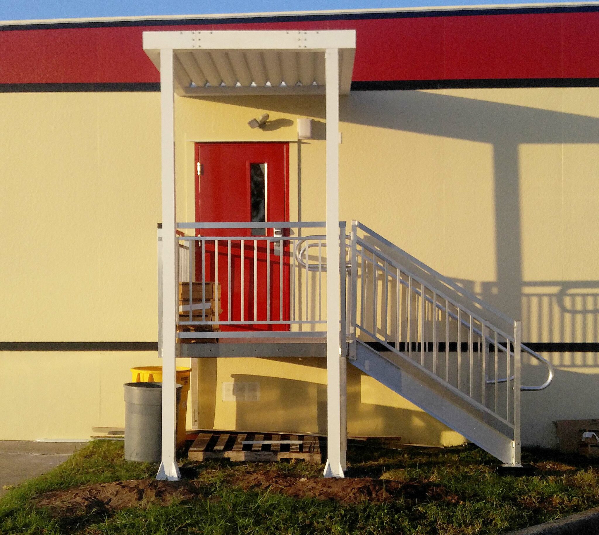 DOCK Step Installation at Fort Stewart, Hinesville Upside Innovations