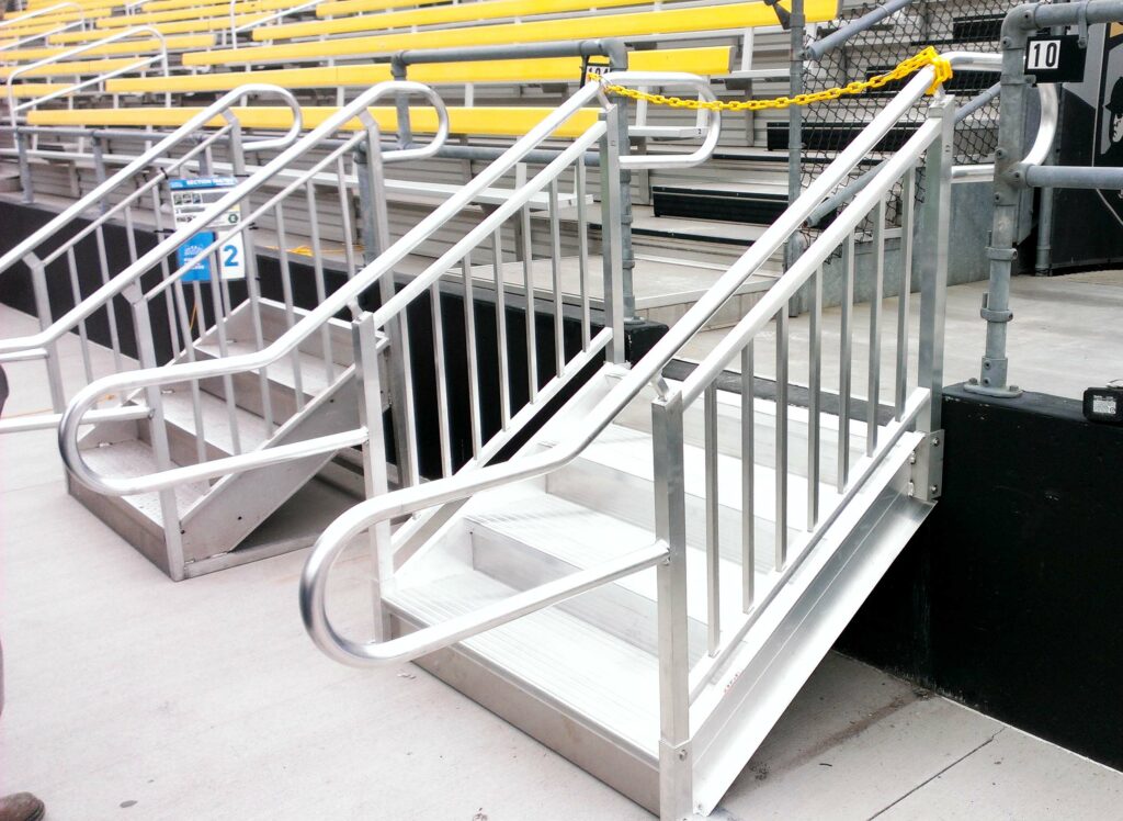 Custom Made Steps For Columbus Crew Stadium