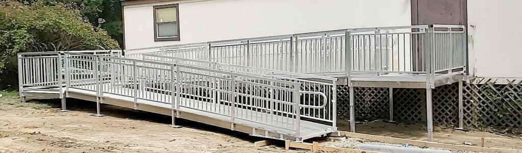 Fox Road Elementary Access Ramp by Centennial Contractors