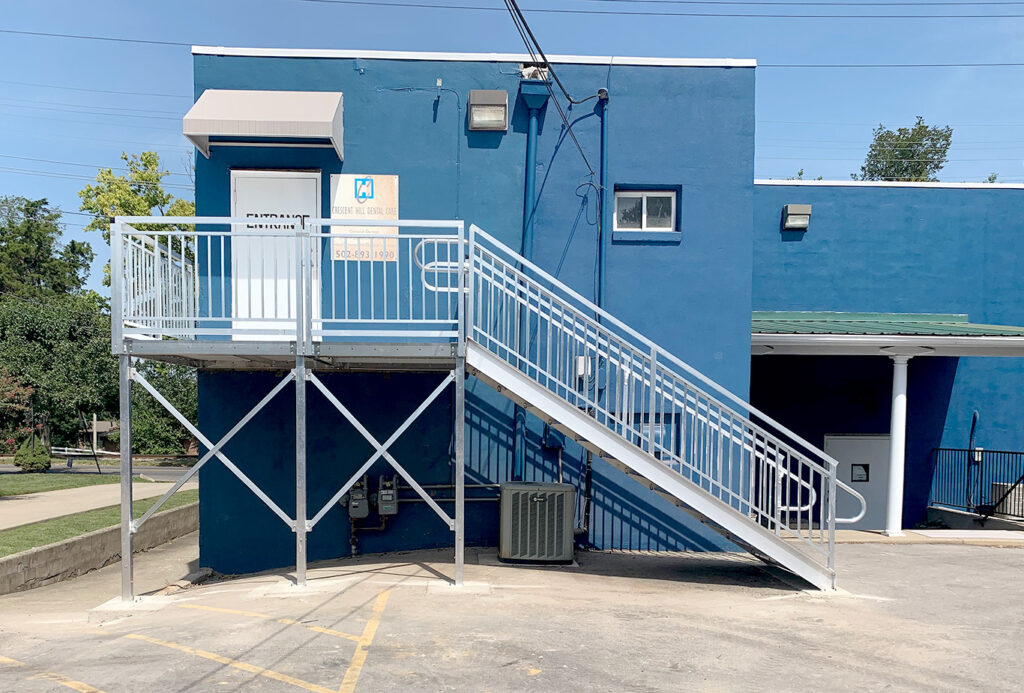 IBC-Compliant Stair Tower for Dentist Office in KY