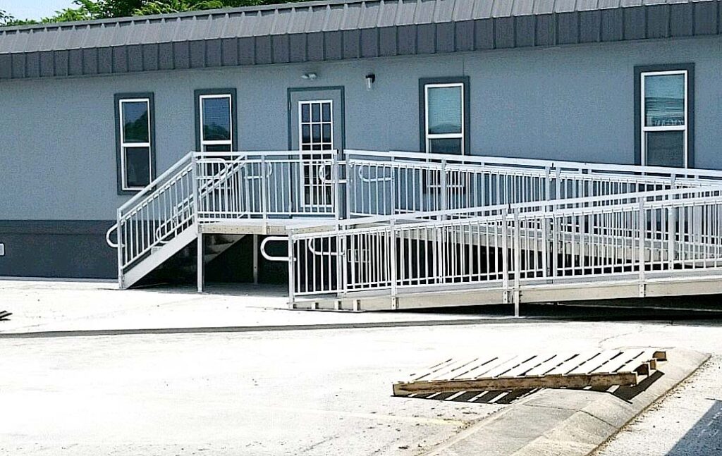 D.F. Chase’s APEX L-Ramp and Stairs Installation in Chattanooga, TN