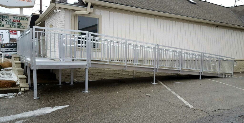ADA Wheelchair Ramp for Michigan Rd. Realty