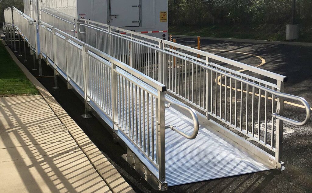 APEX Extended Truck Access Ramp Installed in Levittown