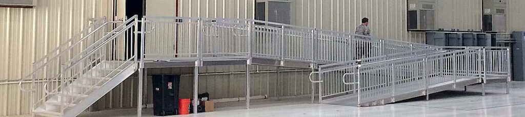 Installed APEX Access Ramp at Ft. Smith Warehouse