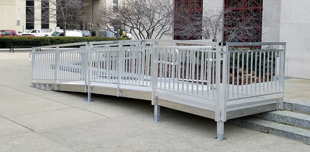 APEX Wheelchair Access Ramp Installation for Offices in Florida