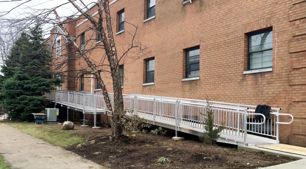 Installation of Access Ramp for Office Building in New Jersey
