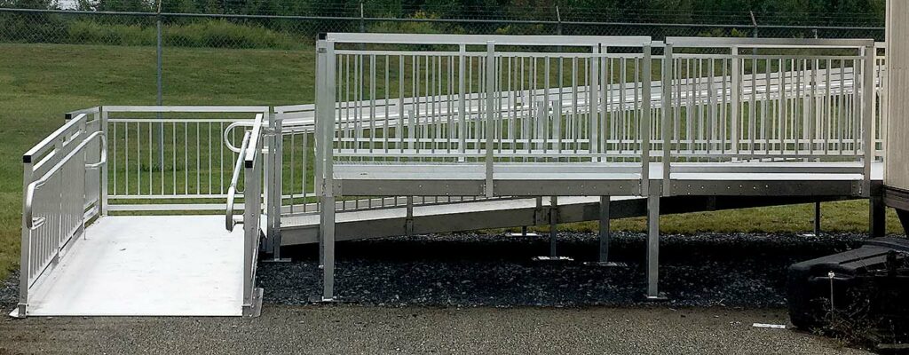 APEX L-Ramp Installed for USDA Parking Access