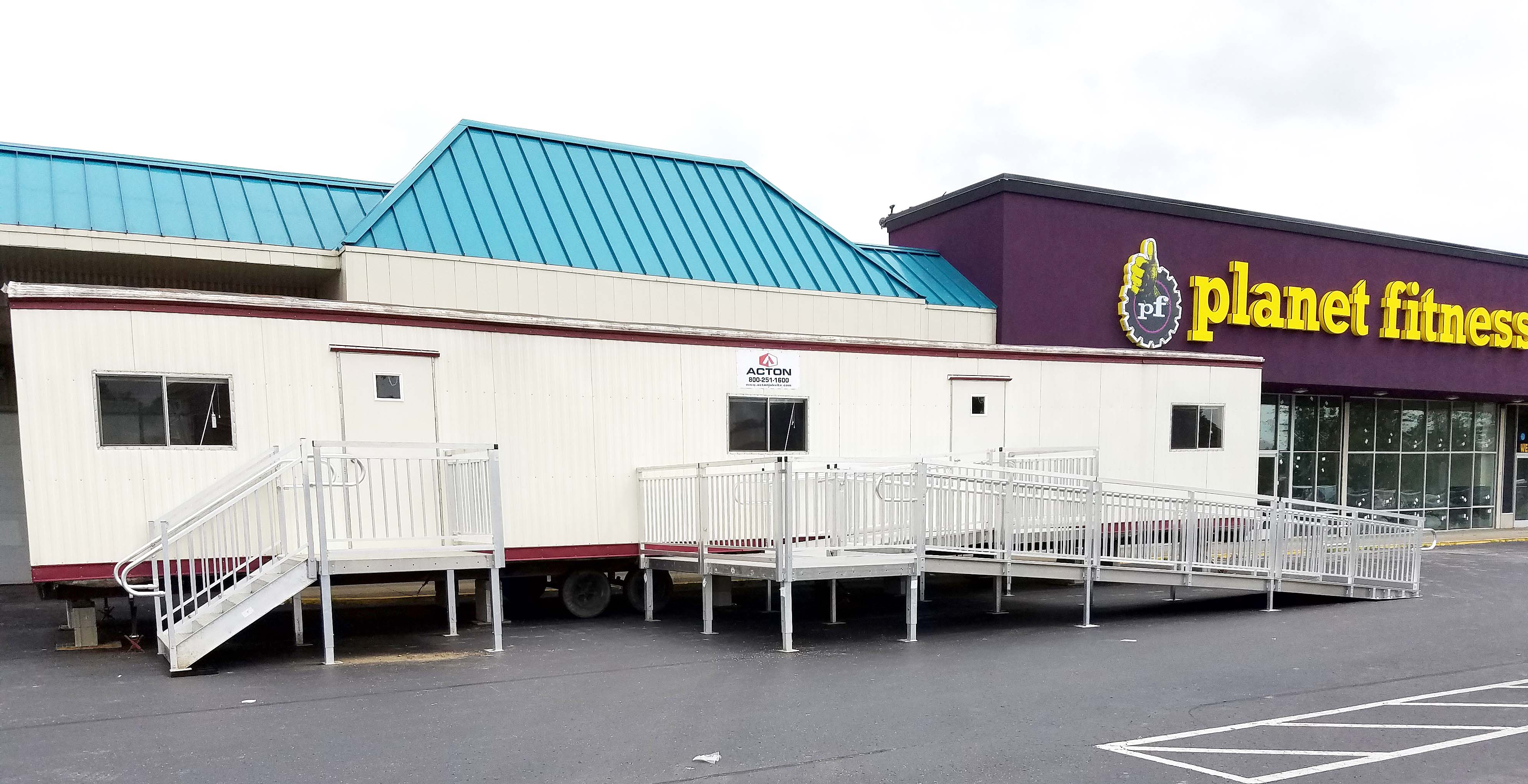 Long APEX Ramp Installation at Planet Fitness Louisville