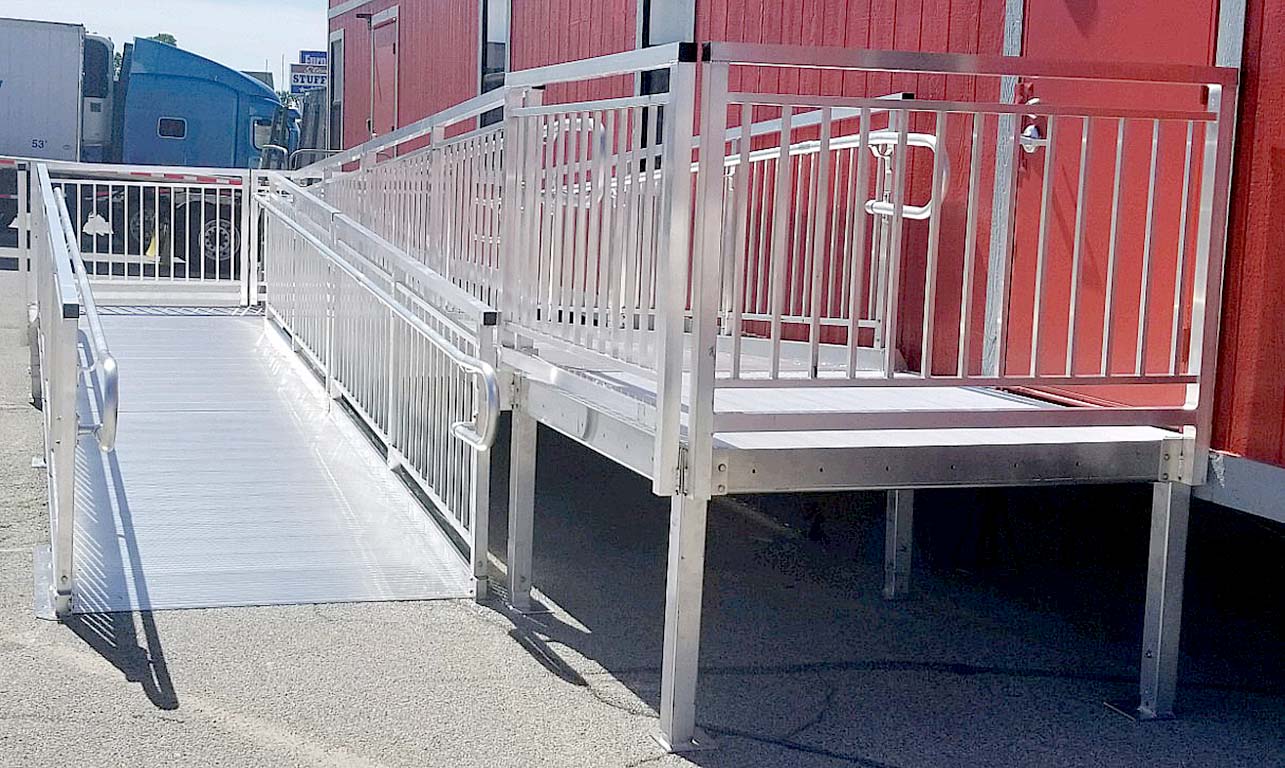 ADA APEX Ramp In Tulsa Upside Innovations Installation ADA APEX Ramp In Tulsa Upside Innovations Installation