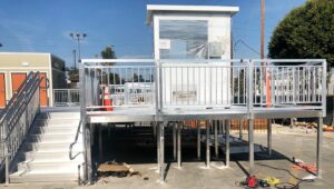 Platform Railing Simple Maintenance Maintenance Platforms - Upside Innovations