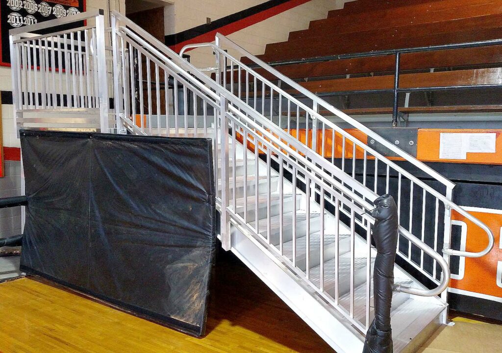 APEX Stairs Installed at Hart County School for Stadium Access