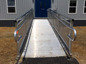 Straight APEX Access Ramp - Upside Innovations Installation