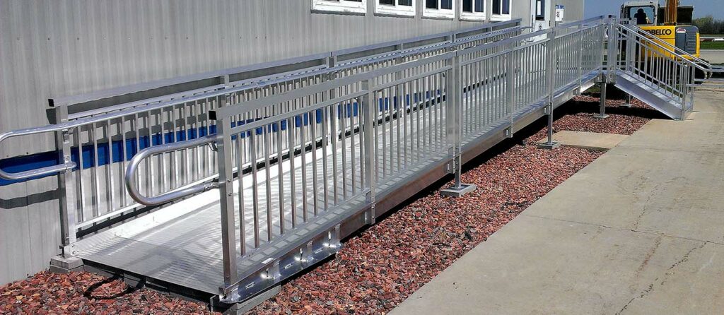 APEX Wheelchair Ramp Install Waukegan Regional Airport