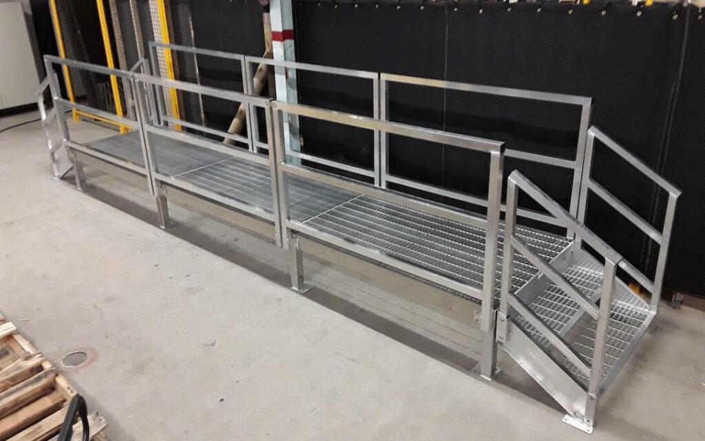 OSHA Stair and Platform Run Install