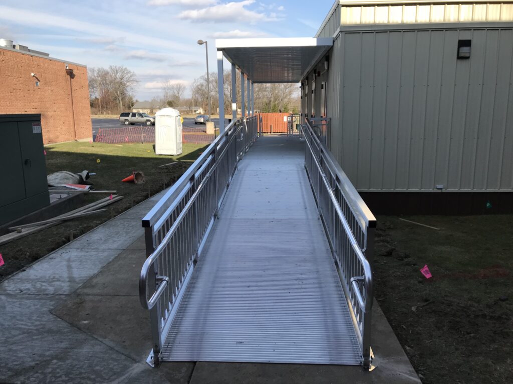 Wheelchair Ramp and Canopy Installation for Mobilease