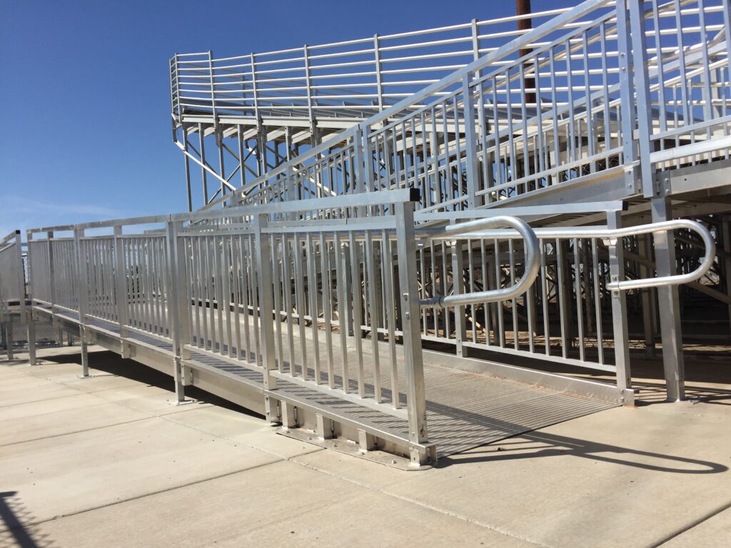 Wheelchair Ramp Installation for A&N Builders