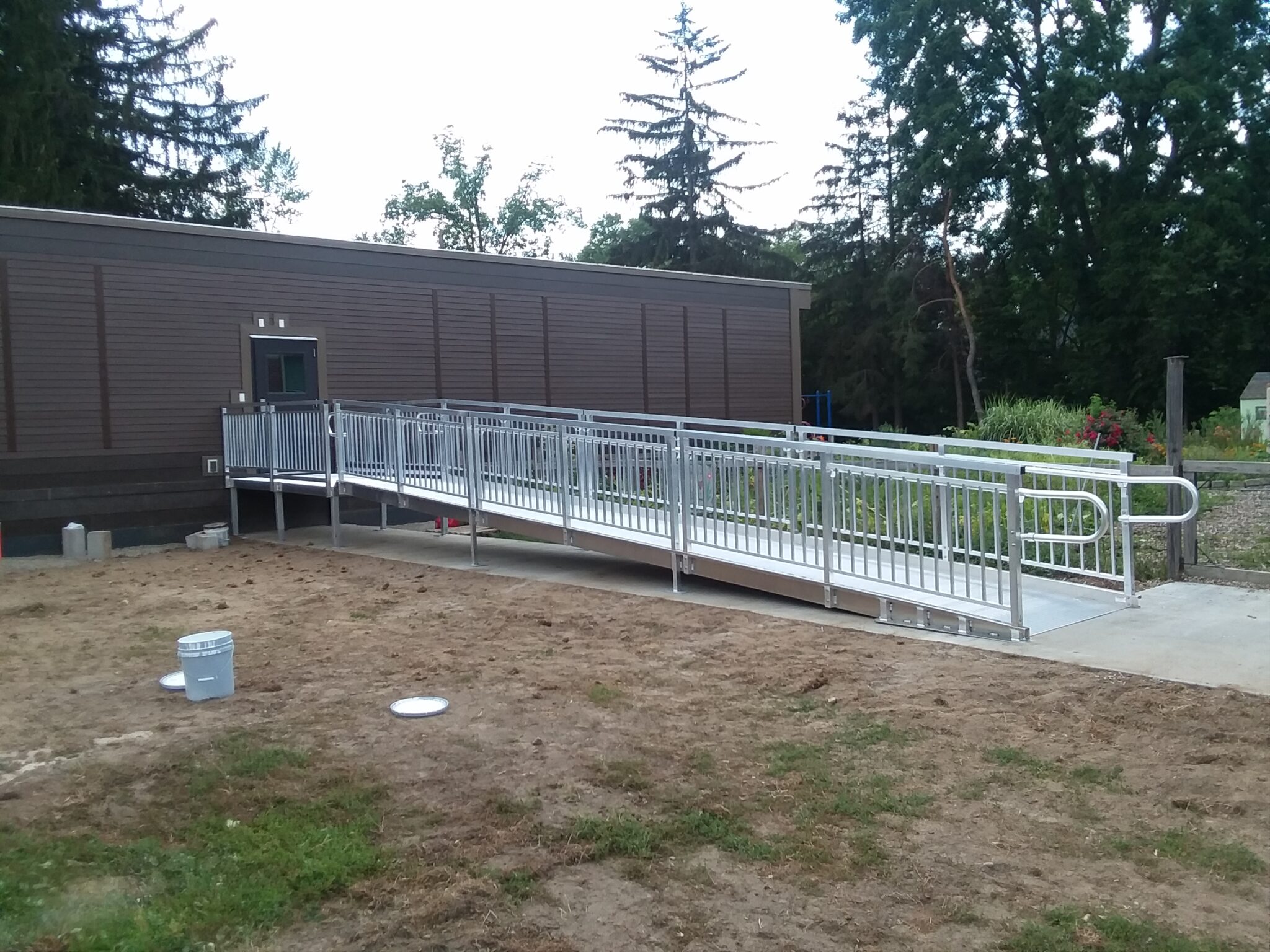 Burns Elementary School Ramp Upside Innovations Installation