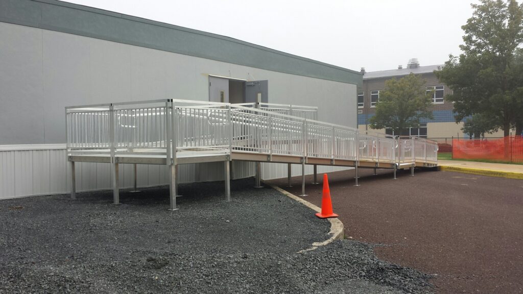 Wheelchair Ramp Installation for North Penn Montgomery Elementary
