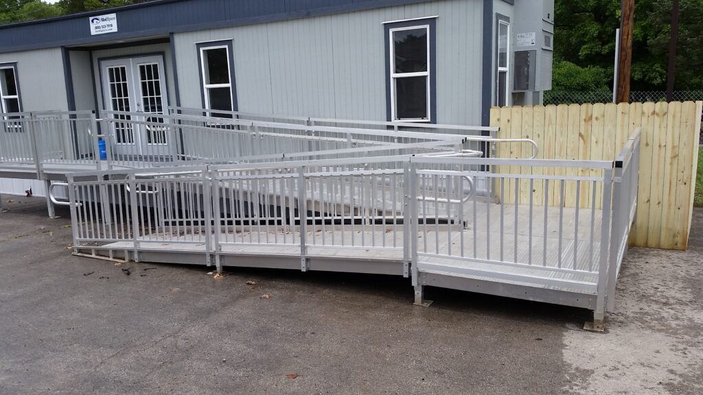 ADA-Compliant Ramp Installation for ModSpace