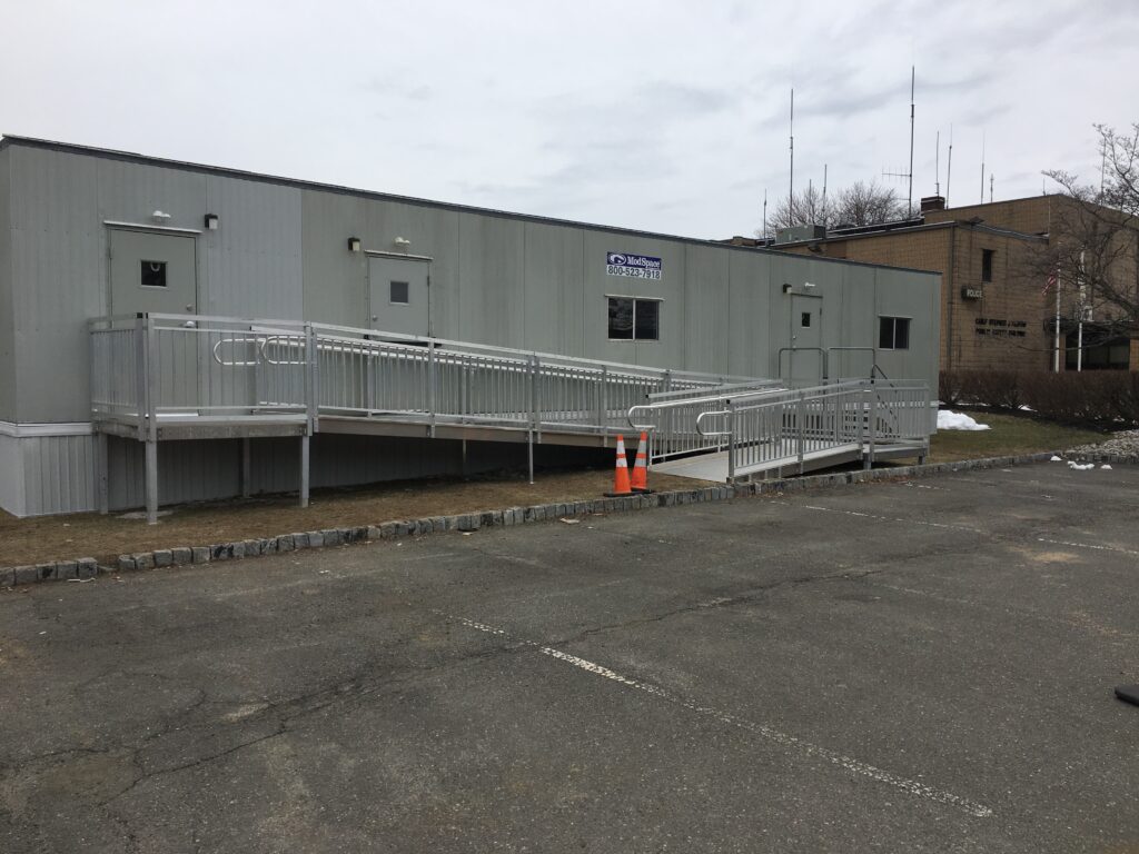 Wheelchair Ramp Installation for ModSpace