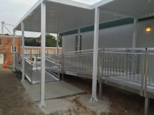 Ramp & Canopy Huntington, WV - Upside Innovations Installation