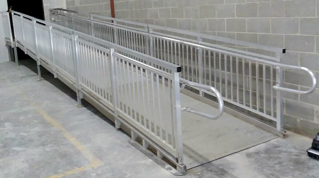 Wheelchair Ramp Installation for LB Construction