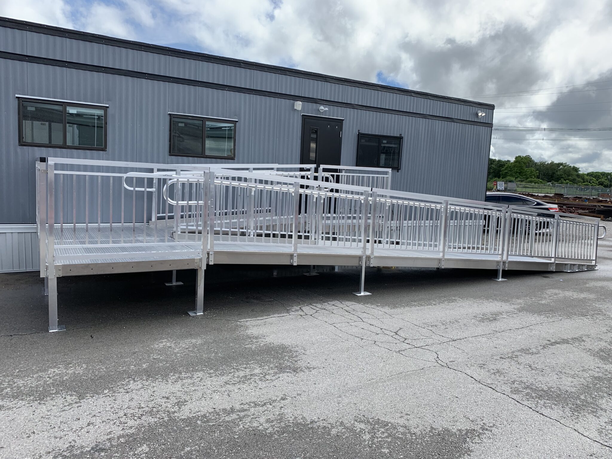 Switchback Ramp in Louisville, KY - Upside Innovations Installation