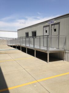 Wheelchair Ramp for Boeing - Upside Innovations Installation