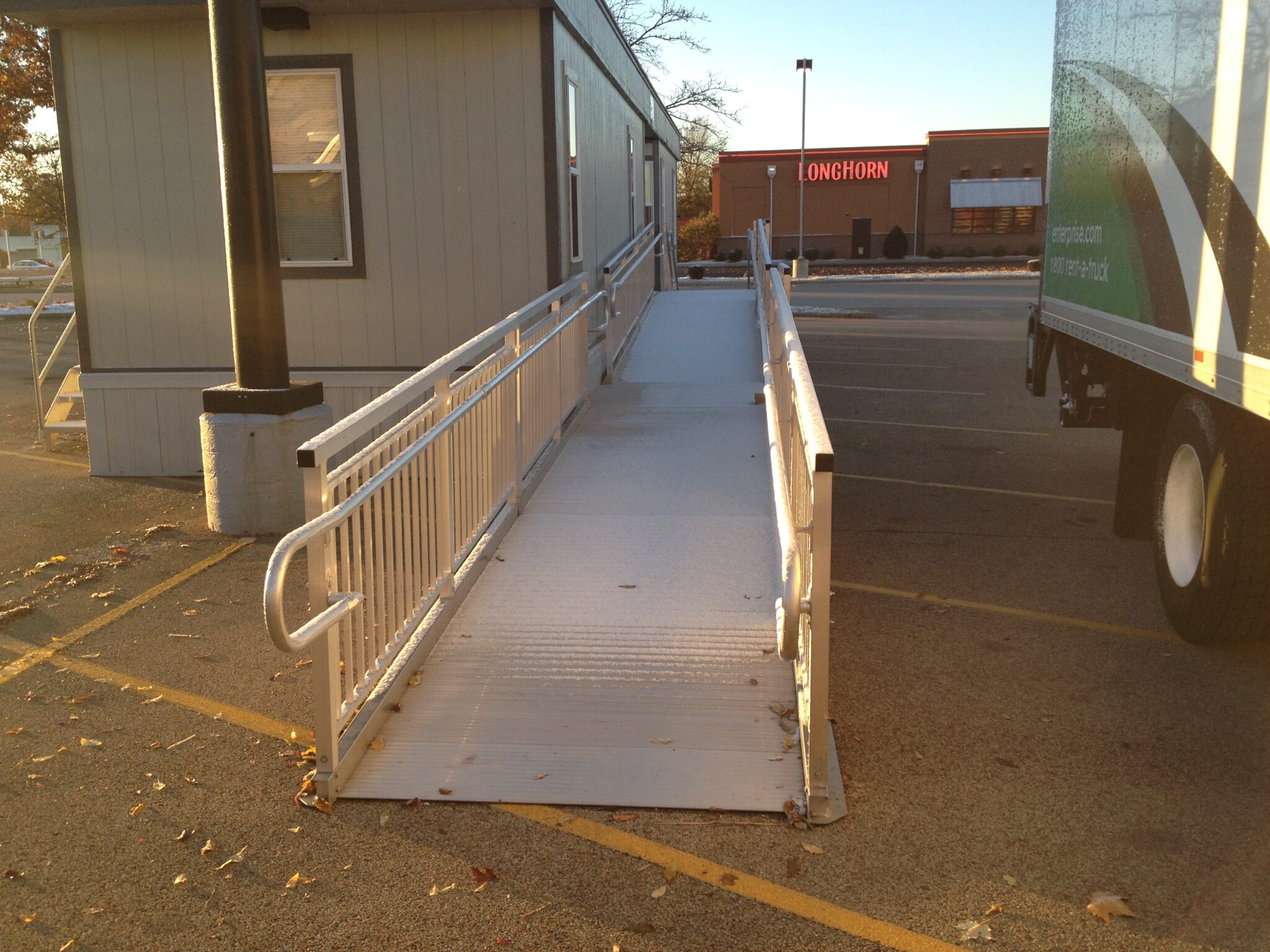 Wheelchair Ramp in Springfield, IL Upside Innovations Installation
