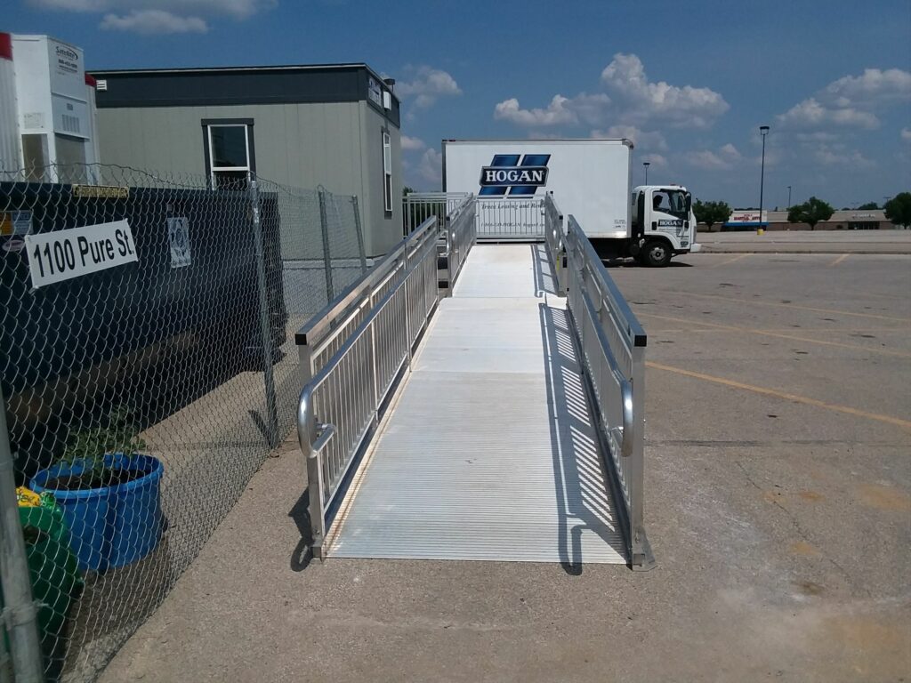 Wheelchair Ramp Installation for ModSpace