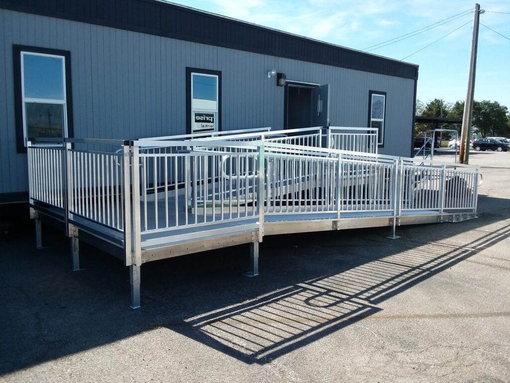 Wheelchair Ramp Installation for Pac-Van