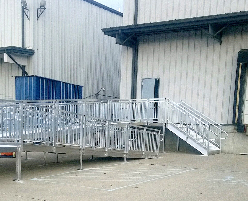 Wheelchair Ramp and Entry Stairs Installation for McCormick