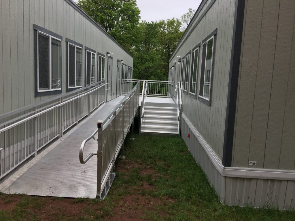 Wheelchair Ramp and Stairs Installation for John Marshall ES