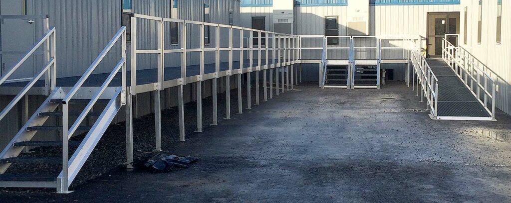 Industrial Stairs, Walkway and Wheelchair Ramp Installation for JEL Management