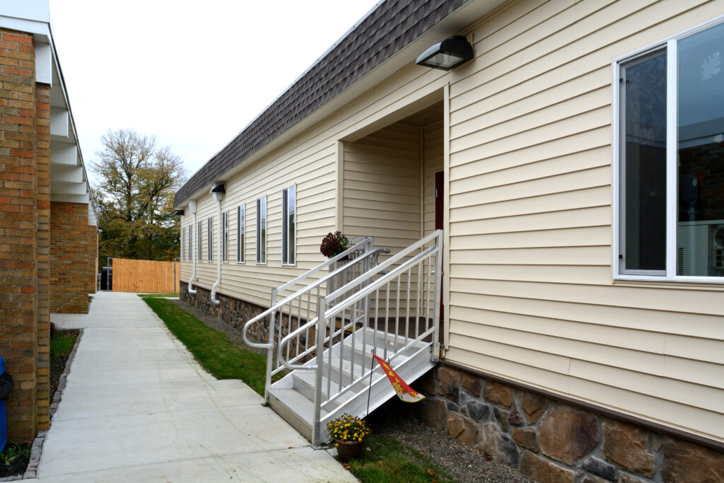 Entry Stairs Installation for AGCS Penn London