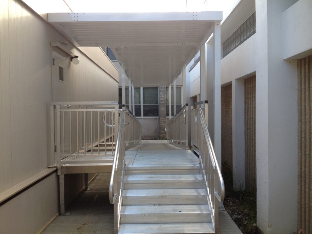 Stairs, Ramp & Canopy Installation for Mobilease