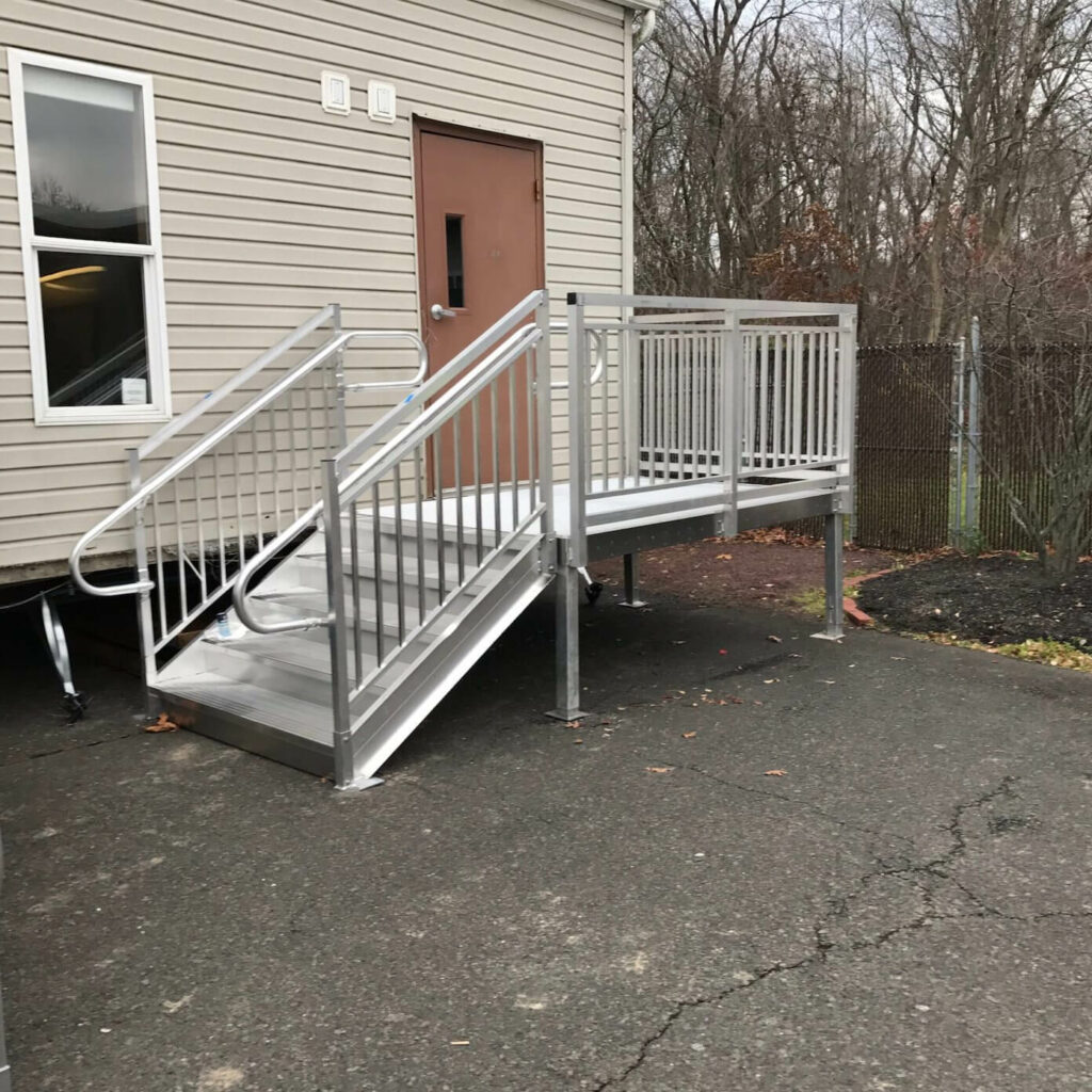 Entry Stairs Installation in Lakeside, North Wales, PA