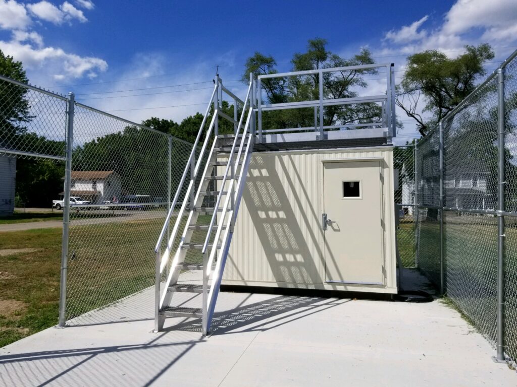HVAC Stair and Platform Installation for Pac-Van
