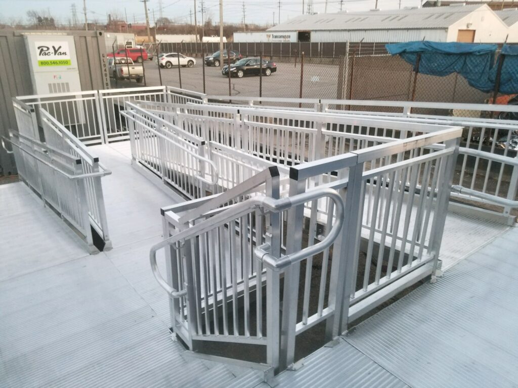 Wheelchair Ramp and Stairs Installation for Pac-Van