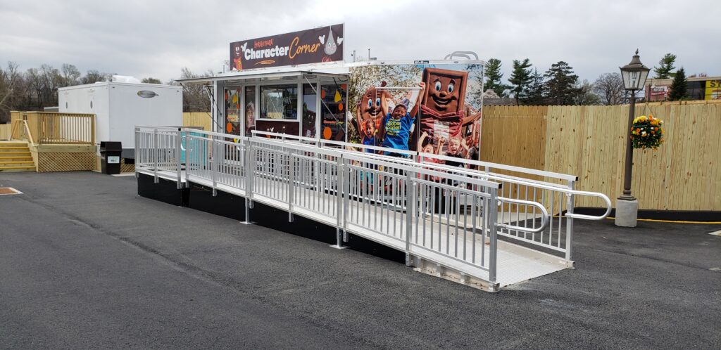 Wheelchair Ramp Installation for Modular Genius