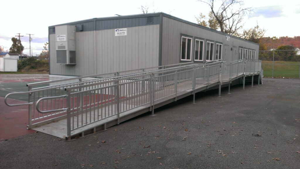 Wheelchair Ramp Installation for Nitro High School