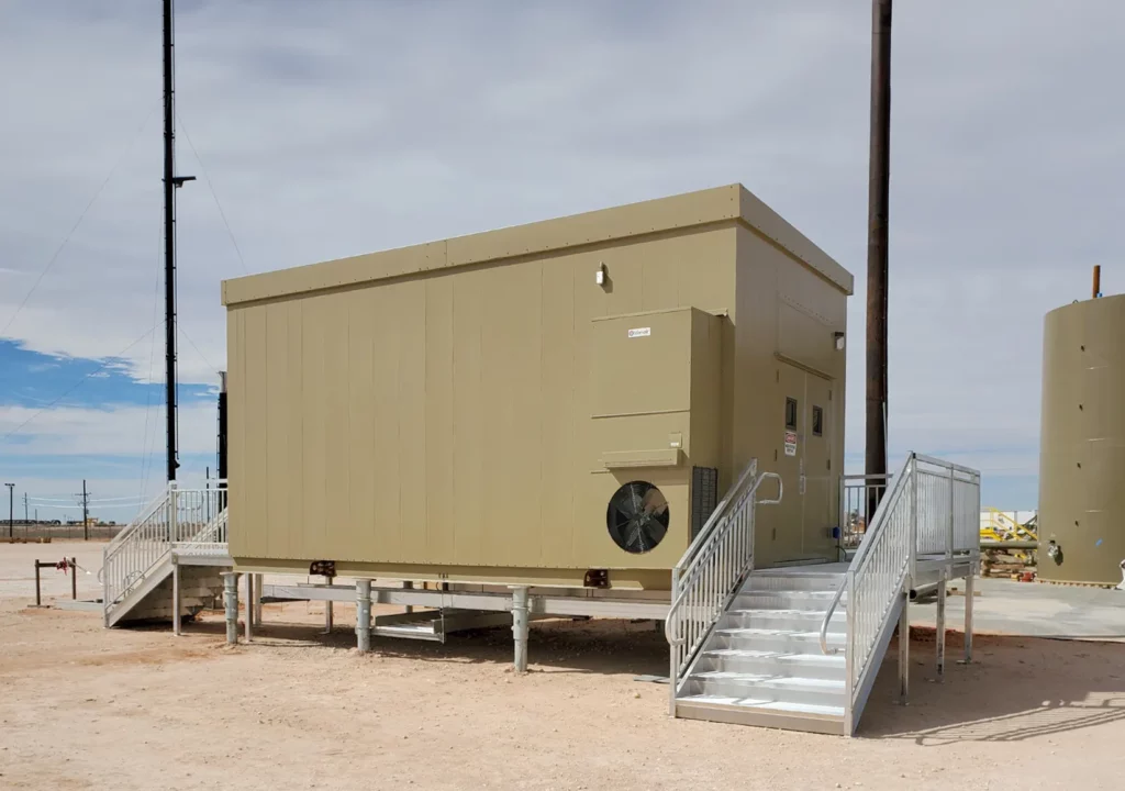 Access Stairs for Marvair’s E-House Unit