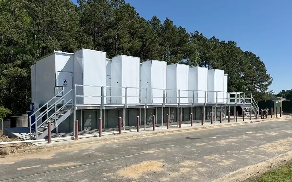 Generator Enclosure Catwalk Installation