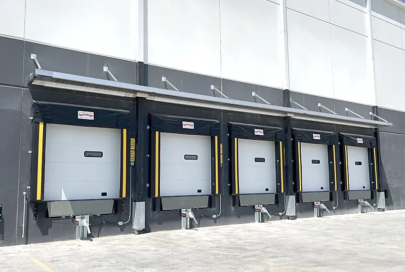 Loading Dock Canopy Retrofit Maryland Install