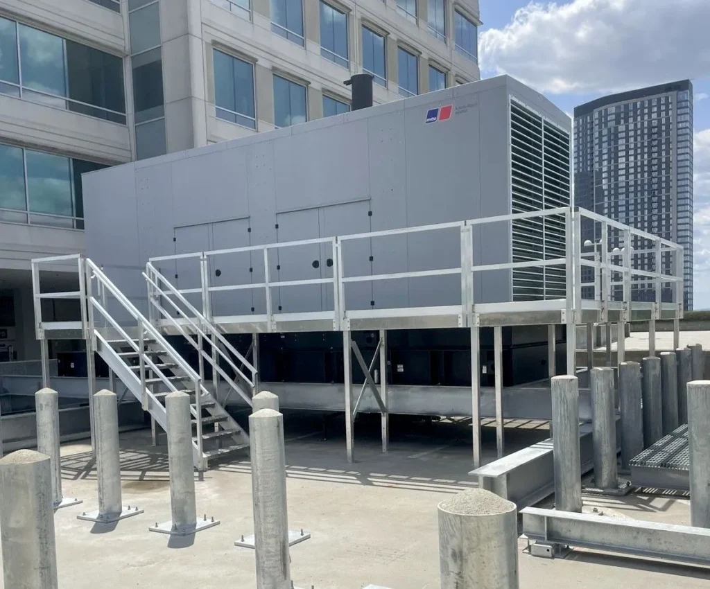 Standby Generator Stairs Installation Reston VA