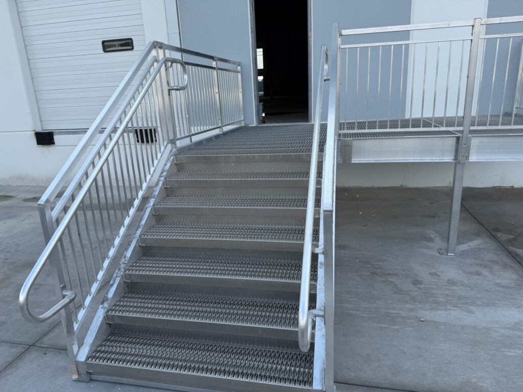 IBC Loading Dock Stair with Area of Rescue